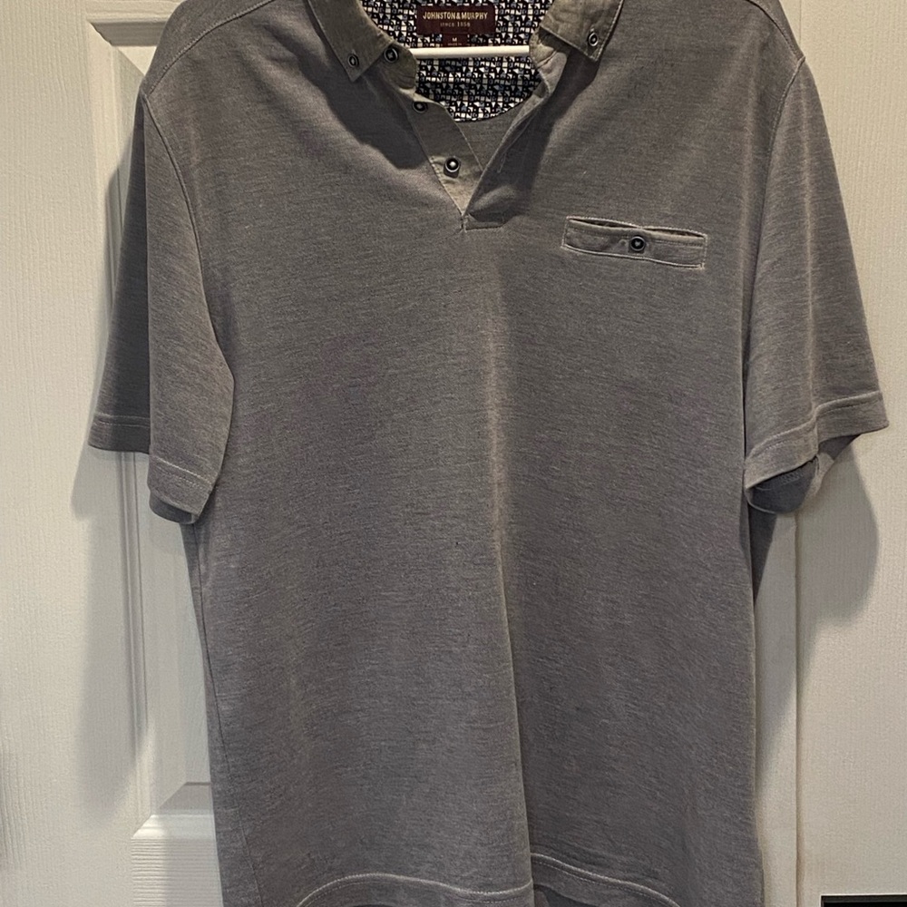 Johnston and Murphy butter soft polo
